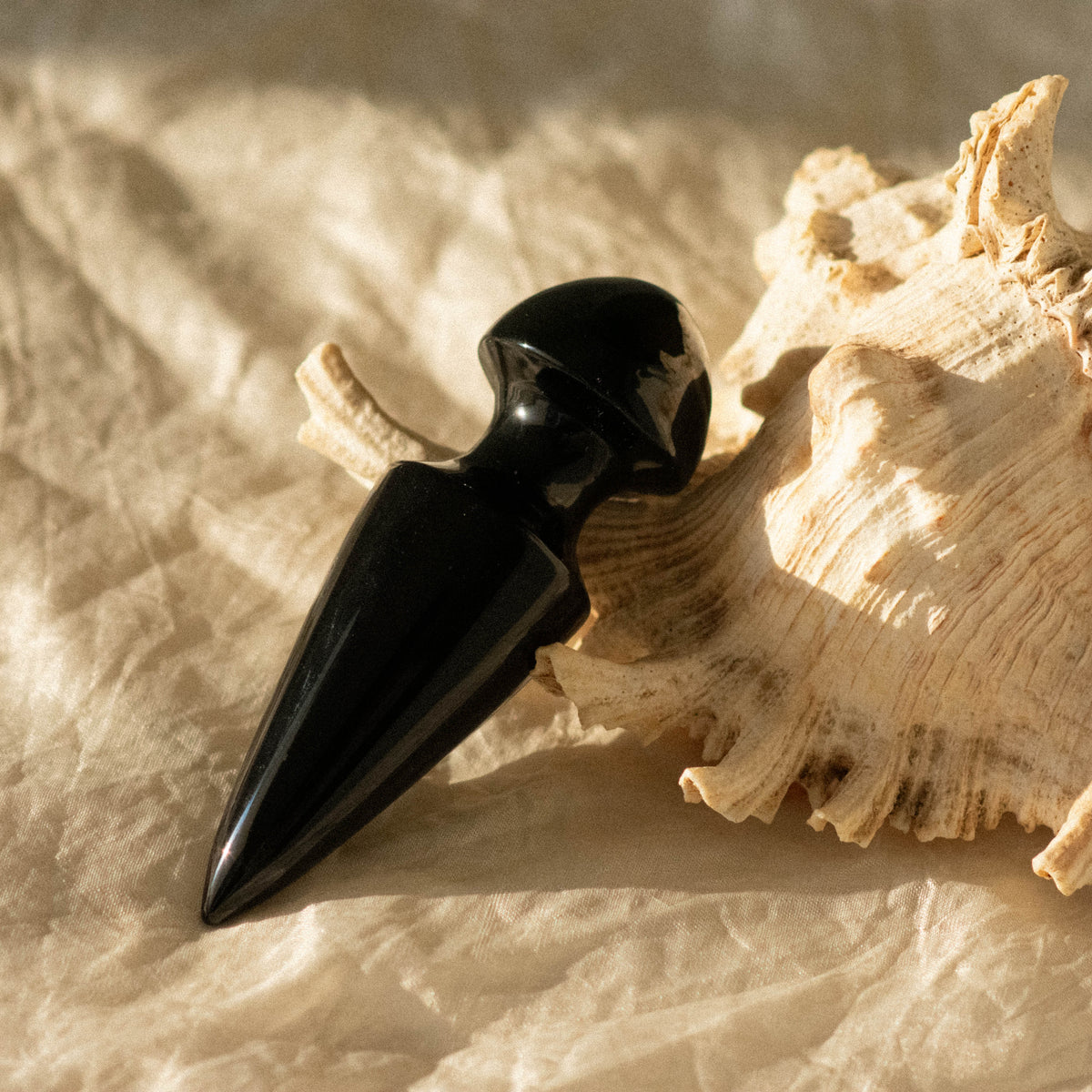 The Spire | Obsidian Crystal Butt Plug