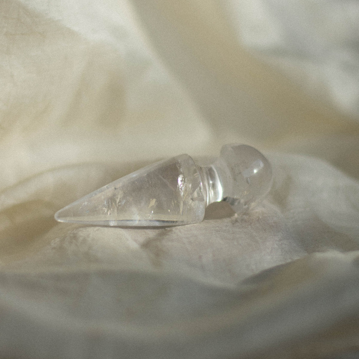 clear quartz butt plug price available on page