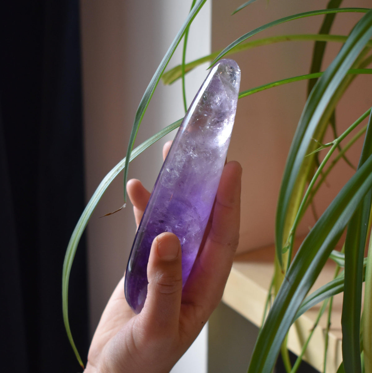Amethyst Yoni Wand