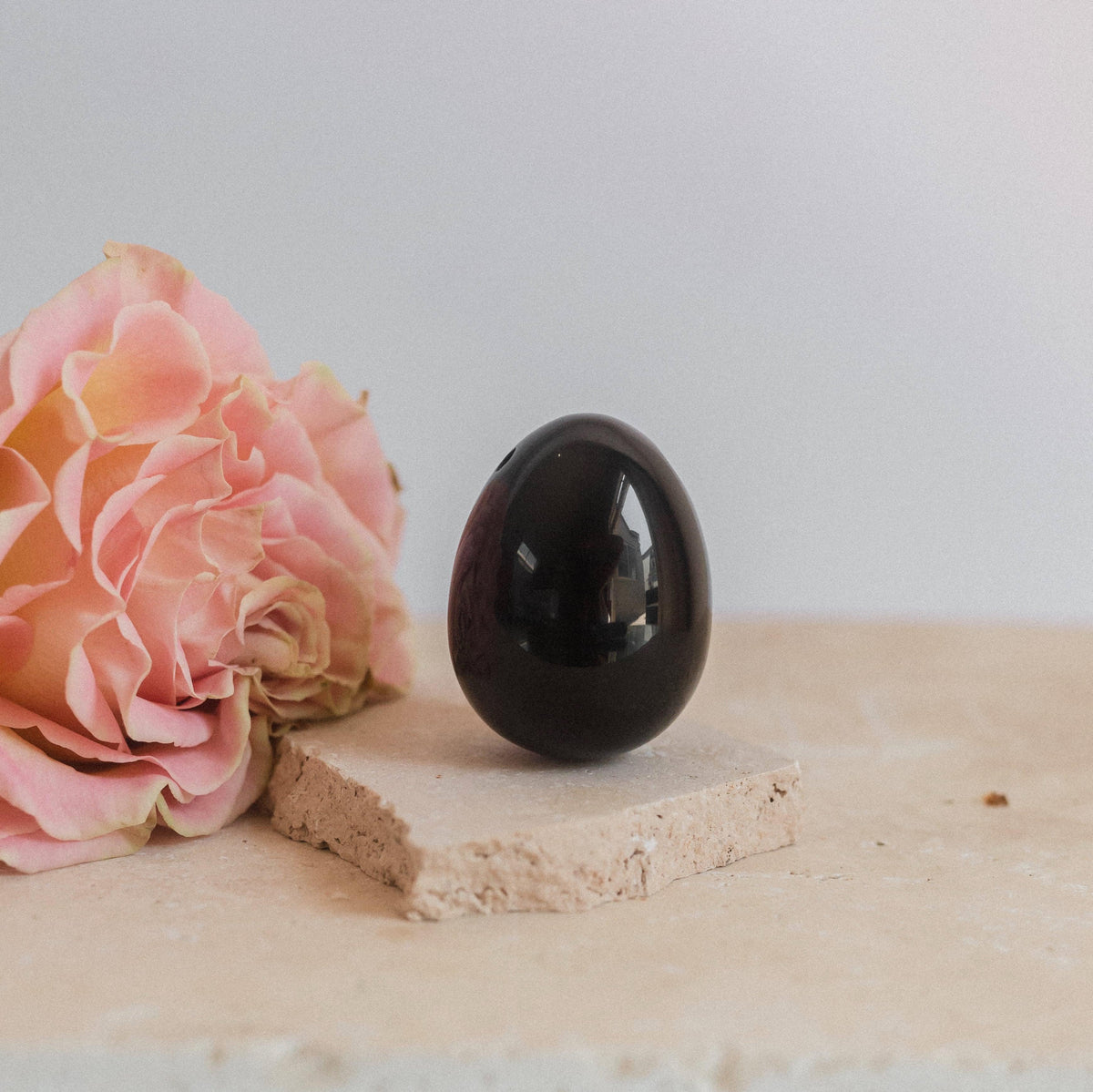 obsidian yoni egg | Ships globally from Calgary, Canada