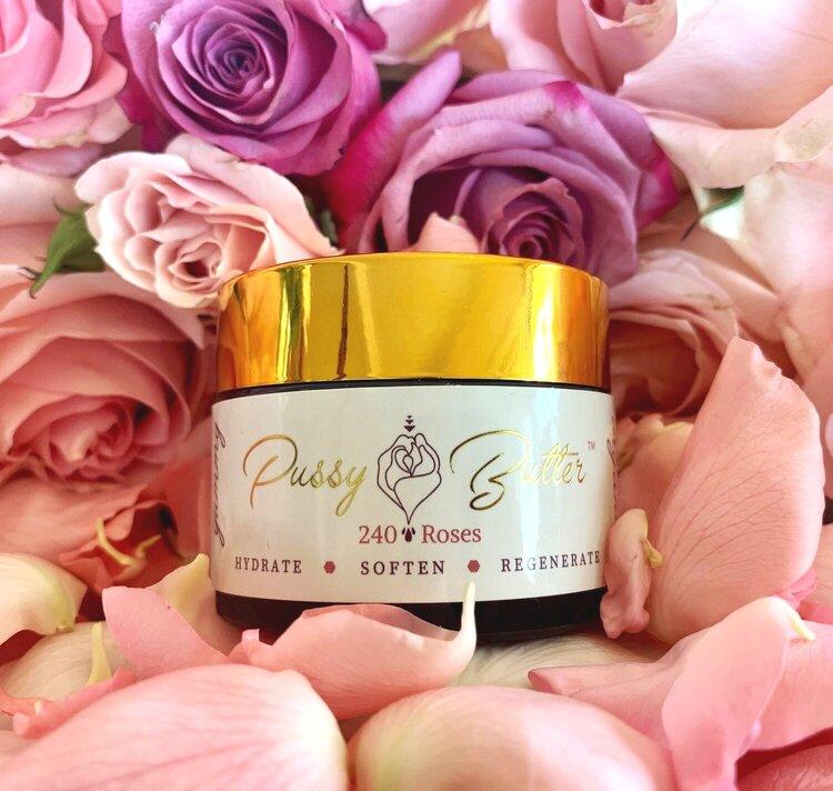 Pussy Butter™ Organic Rose Lubricant & Vaginal Balm