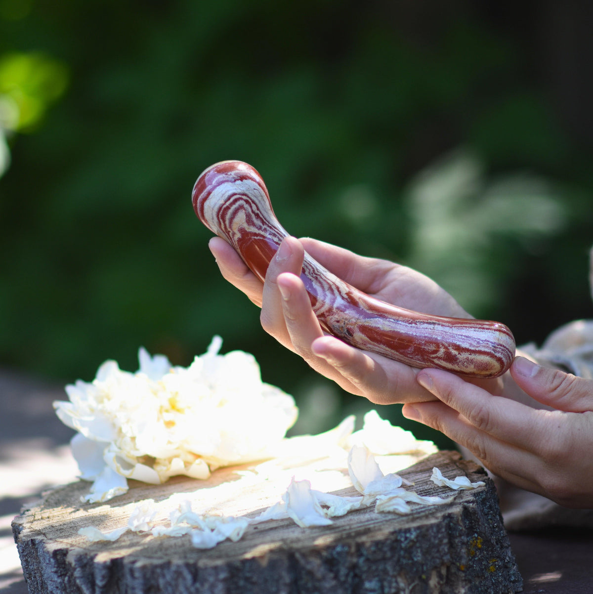 Red Jasper Amrita Wand® | WAANDS.com