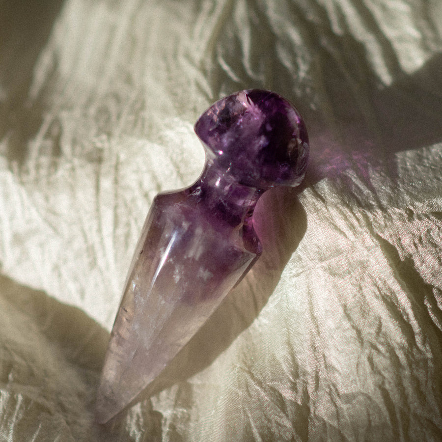 The Spire | Amethyst Crystal Anal Toy