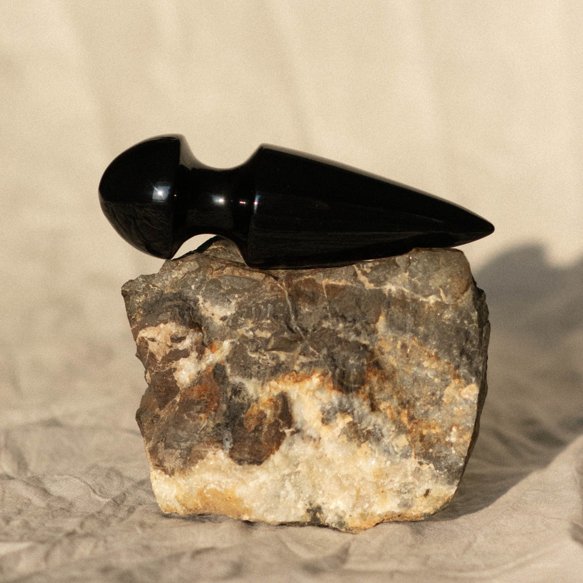 The Spire | Obsidian Crystal Butt Plug