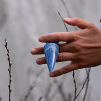 blue quartz crystal butt plug
