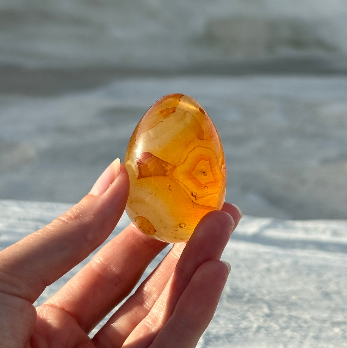Red Carnelian Yoni Egg