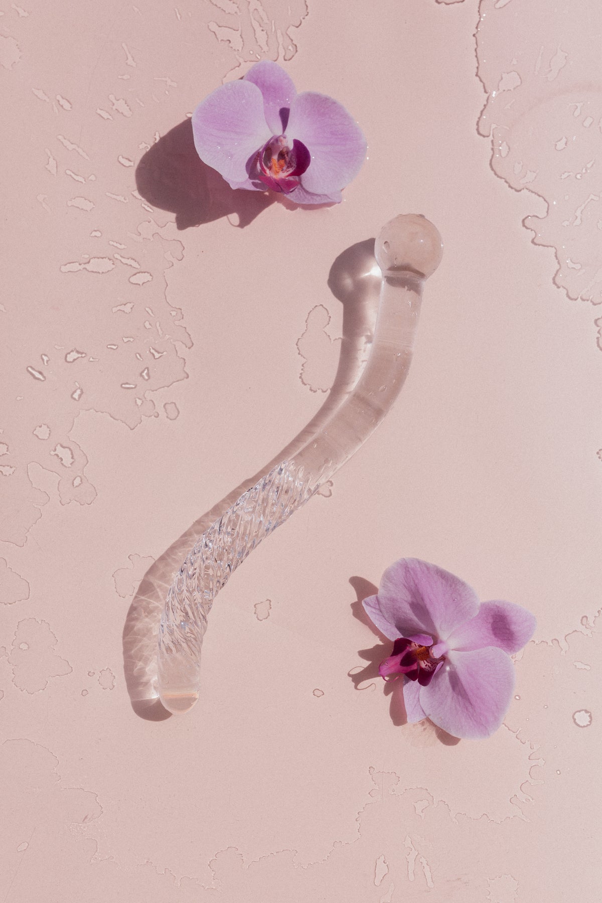 The Cervix Wand™ glass yoni wand