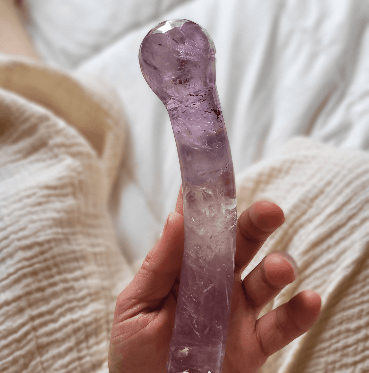 Amethyst Amrita Wand® (LIMITED EDITION) - WAANDS™ Crystal Sex Toys