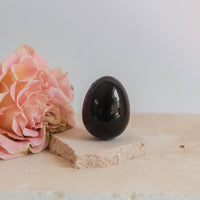 obsidian yoni egg | Ships globally from Calgary, Canada 