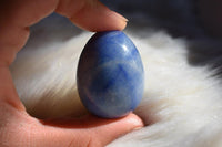 Blue Quartz Egg for Yoni