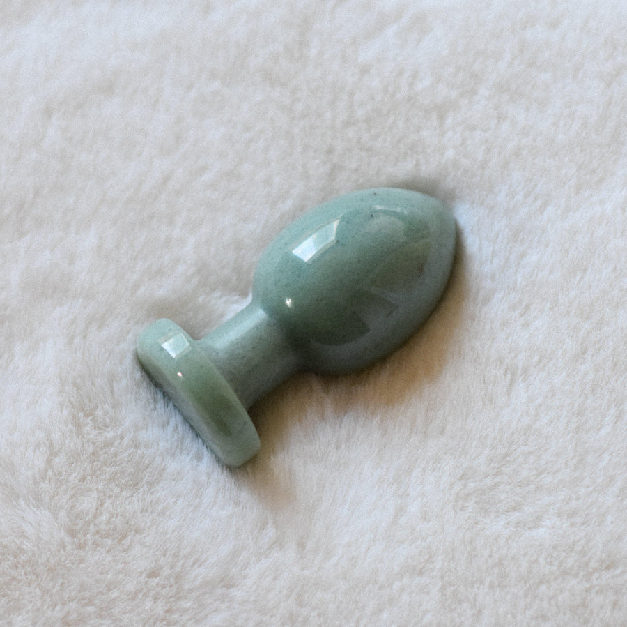 Indian Jade Butt Plug (LIMITED EDITION) - WAANDS™ Crystal Sex Toys