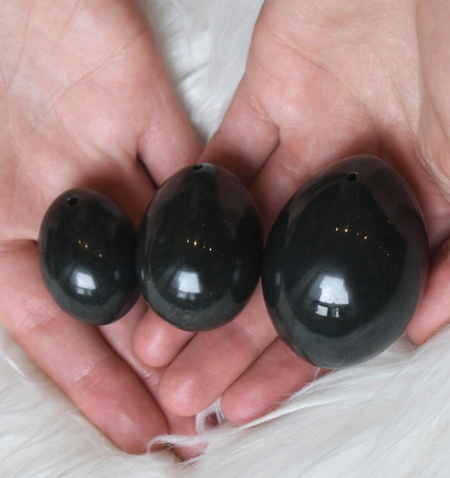 Nephrite Jade Yoni Egg - WAANDS™ Crystal Sex Toys