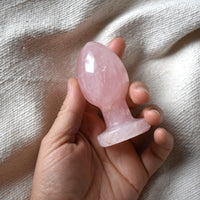 Rose Quartz Butt Plug